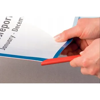 Leitz modré zasouvací archy A4 9 mm 2 5 kusů