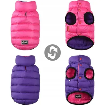 Obleček pro psa BUNDA PRO PSA Zimní Obleček Vesta Zima Sníh Oboustranná Zateplená XL