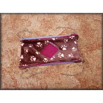 TUNEL OSMÁK šedý + hnědá, tlapky