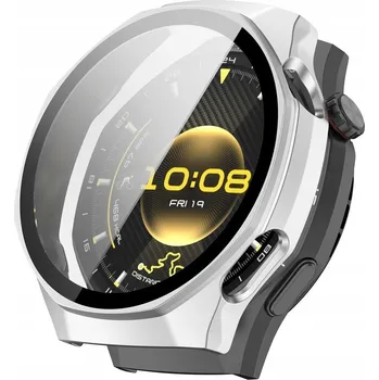 Pouzdro na mobilní telefon 2v1 POUZDRO + TVRZENÉ SKLO PRO HUAWEI WATCH GT 6 PRO 46MM CASE KRYT