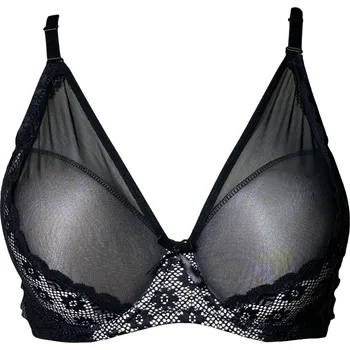 Podprsenka Dámská krajková podprsenka černá 5053C Velikost: 75C