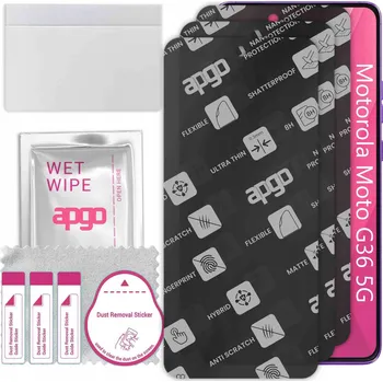 Pouzdro na mobilní telefon 3x MATNÉ Hybridní Sklo pro Motorola Moto G36 5G, alternativa tvrzeného skla