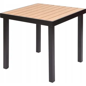 Jídelní stůl Kovový stůl Mirpol čtvercový 79 x 79 x 74 cm