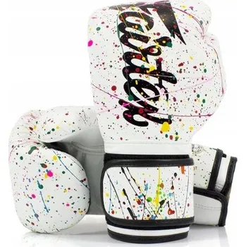 Boxerské rukavice Boxerské rukavice Fairtex BGV14PT-WH-16OZ 16 oz