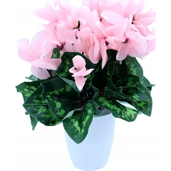 umělá květina Umělý květ Fialka alpská (Cyclamen) Světle Růžová