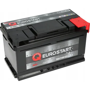 Autobaterie AKUMULÁTOR EURO START EUROSTART 12V 80AH 720A P+
