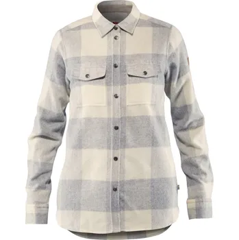 Dámská košile košile dámská FJÄLLRÄVEN Canada Shirt W Fog-Chalk White - XS
