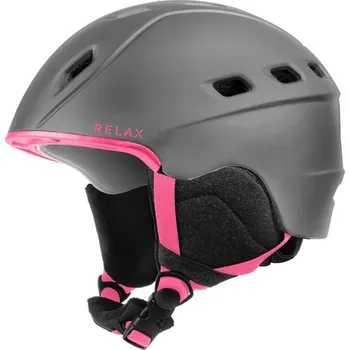 lyžařská přilba RELAX POLAR šedá - 54-56