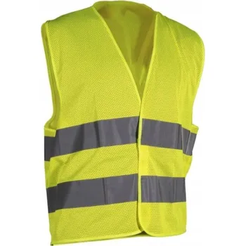 Pracovní obuv Stalco reflexní vesta Shine Summer žlutá vel. L