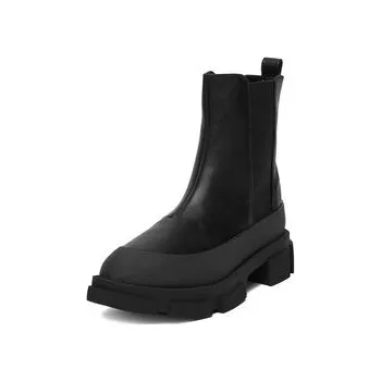 Dámská obuv DeeZee Polokozačky 13059-2-BLACK PU Černá 36