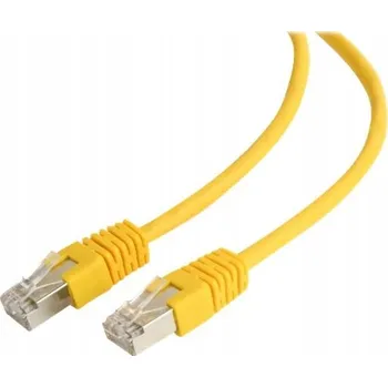 Síťový kabel Kabel kat. 6 FTP Patch cord 0,25 m (žlutý) Gembird