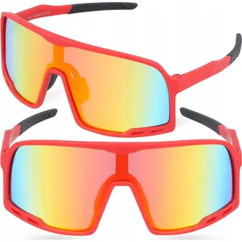 Sluneční brýle Sportovní cyklistické sluneční brýle RAINBOW CHAMPIONS Červené