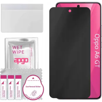 Pouzdro na mobilní telefon Sklo s filtrem soukromí pro Oppo A6 GT, PRIVACY