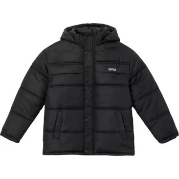 Péřová bunda pánská nadměrné velikosti Fashion černá 6XL