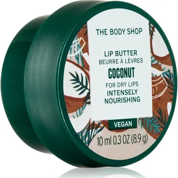 Péče o rty The Body Shop Coconut Lip Butter pečující máslo na rty 10 ml