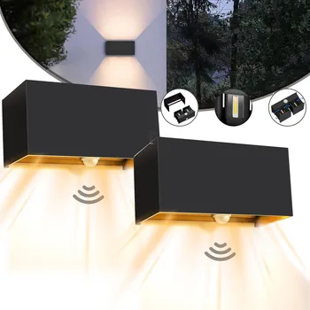 Nástěnné svítidlo 2x KINKIET LED Nástěnné LED svítidlo moderní 20W 3000K do ložnice, voděodolné