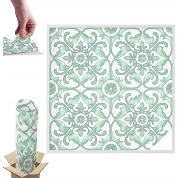 Prostěradlo Mléčná Matná Fólie na Skleněné Dveře a Okna Pastelové Květiny 100x100 cm