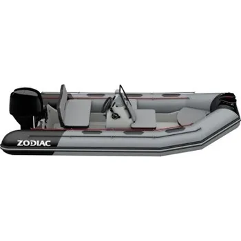 Člun Člun nafukovací Zodiac Open 4.2 PVC šedý/trup světle šedý