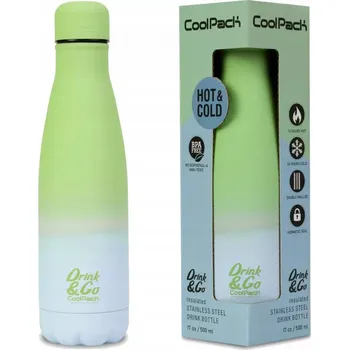 Láhev LAHEV NA PITÍ CoolPack 500 ml METALOVÝ GRADIENT MOJITO