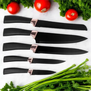 Kuchyňský nůž Sada nožů v bloku Brunbeste 5 ks