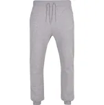 Build Your Brand Pánské tepláky z biobavlny - Šedý melír | XL