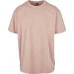 Build Your Brand Pánské tričko Heavy Oversize Tee - Starorůžová | XL