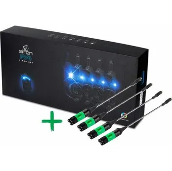 Signalizace záběru Nash Sada signalizátorů R4 Alarm 4+1 + 4x Siren Night Glo Bobbin Small