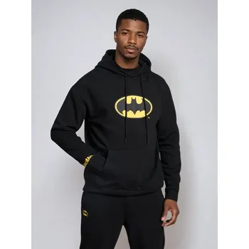 Pánská mikina Sinsay - Mikina s potiskem Batman - černá - 947EU-99X - 947EU-99X-XL