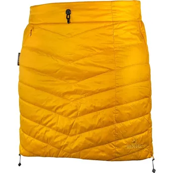 Dámská sukně dámská péřová sukně WARMPEACE SHEE, nugget gold/shale - L