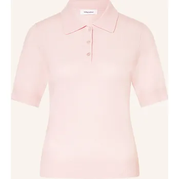 Dámský svetr Darling Harbour Dámské Pletené Polo Tričko Z Kašmíru, rose, 40