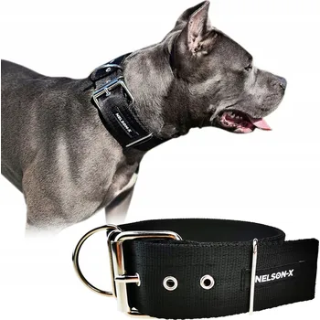 Obojek pro psa Materiálový výcvikový obojek pro psa Nelson-X vel. M