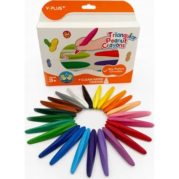 Pastelka TRODAT Y-PLUS TROJÚHELNÍKOVÉ VOSKOVKY BAREV CR220300