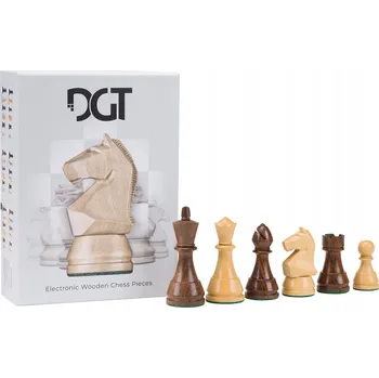 Šachy Dřevěné šachové figurky DGT Modern pro elektronické šachovnice - navíc d