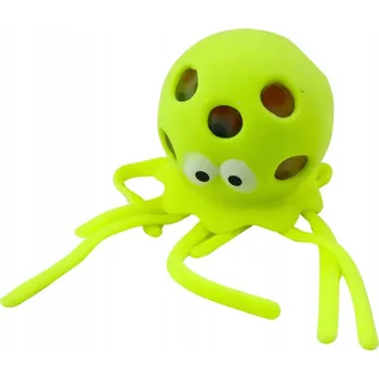 Hračka pro nejmenší Chobotnička Mačkací Hračka Antistresová Senzorická s gelovými kuličkami Mix