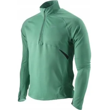 Pánské tričko Běžecké tričko Nike Sphere s dlouhým rukávem a krátkým zipem, velikost XL