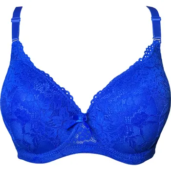 Podprsenka Dámská krajková podprsenka modrá 9215D Velikost: 80D