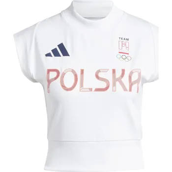 Dámské tričko Tričko adidas White 1194446 14 (L)