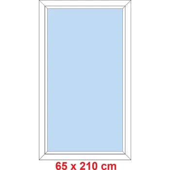 Okno Soft Plastové okno 65x210 cm, FIX neotevíravé