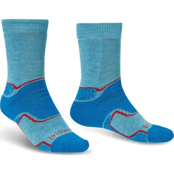 ponožky pánské BRIDGEDALE Hike MW MP Boot, blue - M
