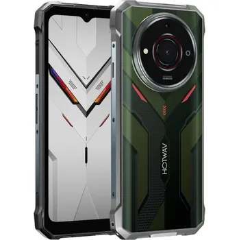 Mobilní telefon ALIGATOR Hotwav T7S 4+128GB černo-zelený (AHWT7SBGN)