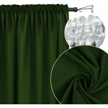 Obraz ZÁVĚS 145x270 cm LAHVOVÁ ZELEŇ na pásce ŘASÍCÍ Žabky HOTOVÁ