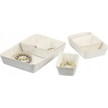 Vrták SADA FILCOVÝCH ORGANIZÉRŮ POLYESTER BÍLÉ, RŮZNÉ VELIKOSTI