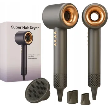 Fén PROFESIONÁLNÍ FÉN NA VLASY S IONIZACÍ 1600W + 4 NÁSTAVCE