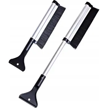 Autoškrabka Teleskopický kartáč se škrabkou, nastavitelný 60-85 cm