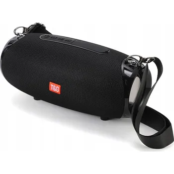 Bluetooth reproduktor BEZDRÁTOVÝ REPRODUKTOR T&G TG534 BASS RÁDIO BLUETOOTH MIKROFON ČERNÝ
