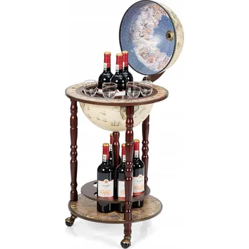 Stojan na víno Bar na alkohol černý