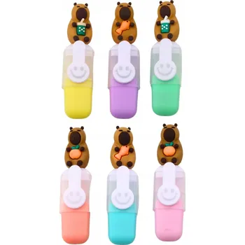 Vícebarevný Zvýrazňovač Lean 6 ks