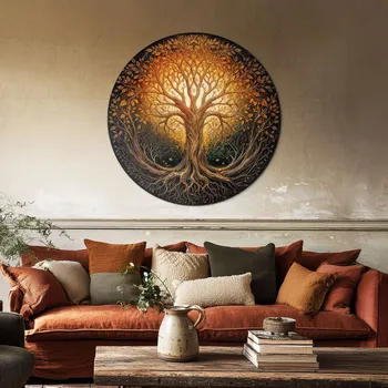 Obraz Podzimní strom života - Zrození světla | DUBLEZ