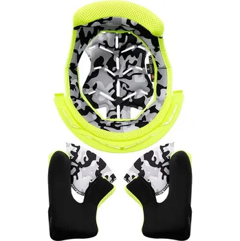 Helma na motorku LS2 Helmets LS2 LINER MX437 EVO H-V YELLOW - XS