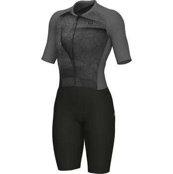 Sport ALÉ Cyklistická kombinéza - BEYOND TRIATHLON - šedá/černá S
